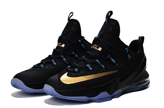 nike lebron black and gold